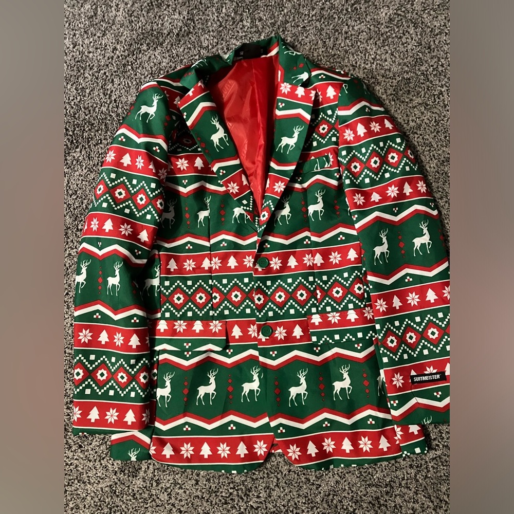 Men’s Christmas Suit Jacket